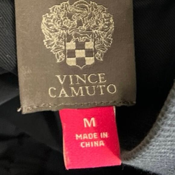 Vince Camuto Women's Blue Zip Up Long Sleeve Outdoor Bomber Coat Jacket Size M - Picture 3 of 4